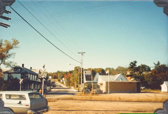 Photograph of Harvey Station taken approximately 1980 by Archie and ellenor Piercy of Comox, BC. Image thanks to J. Hall.