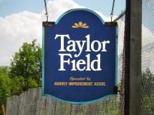 Taylor Field sign
