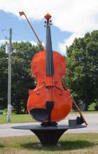 Don Messer Fiddle Monument